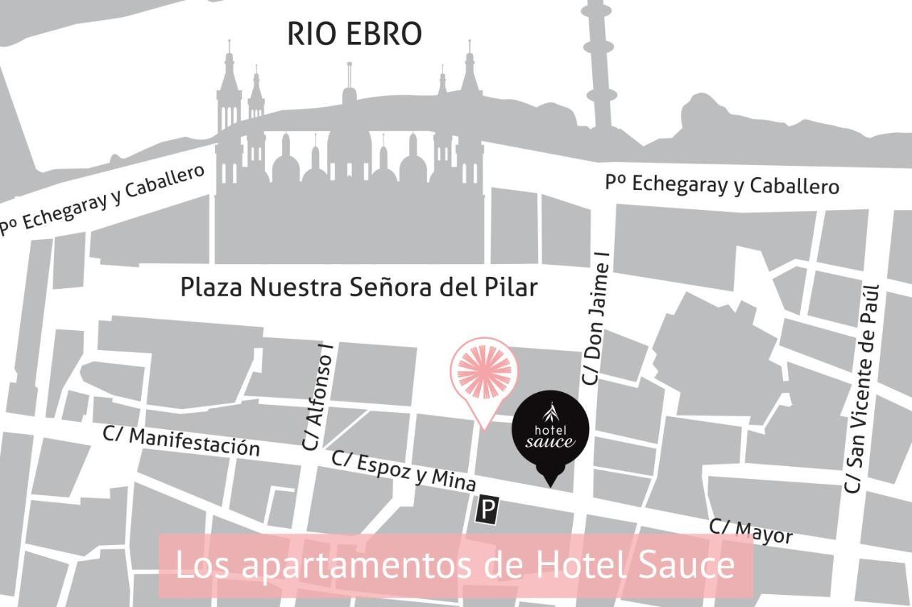 Apartamentos Sabinas El Pilar Saragosse Extérieur photo